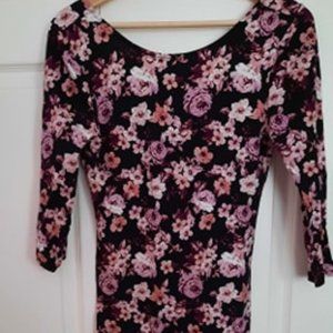 Floral Bodycon Dress